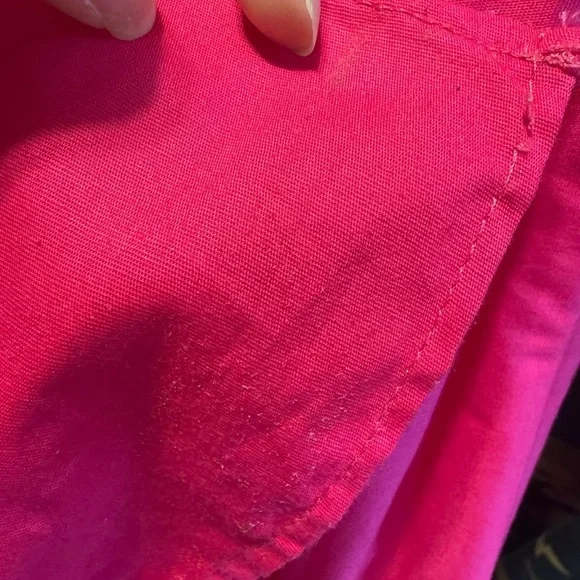 NWT Neithan Herbert Dalia Pink Asymmetrical Dress Size Small Hot Pink - Picture 7 of 11